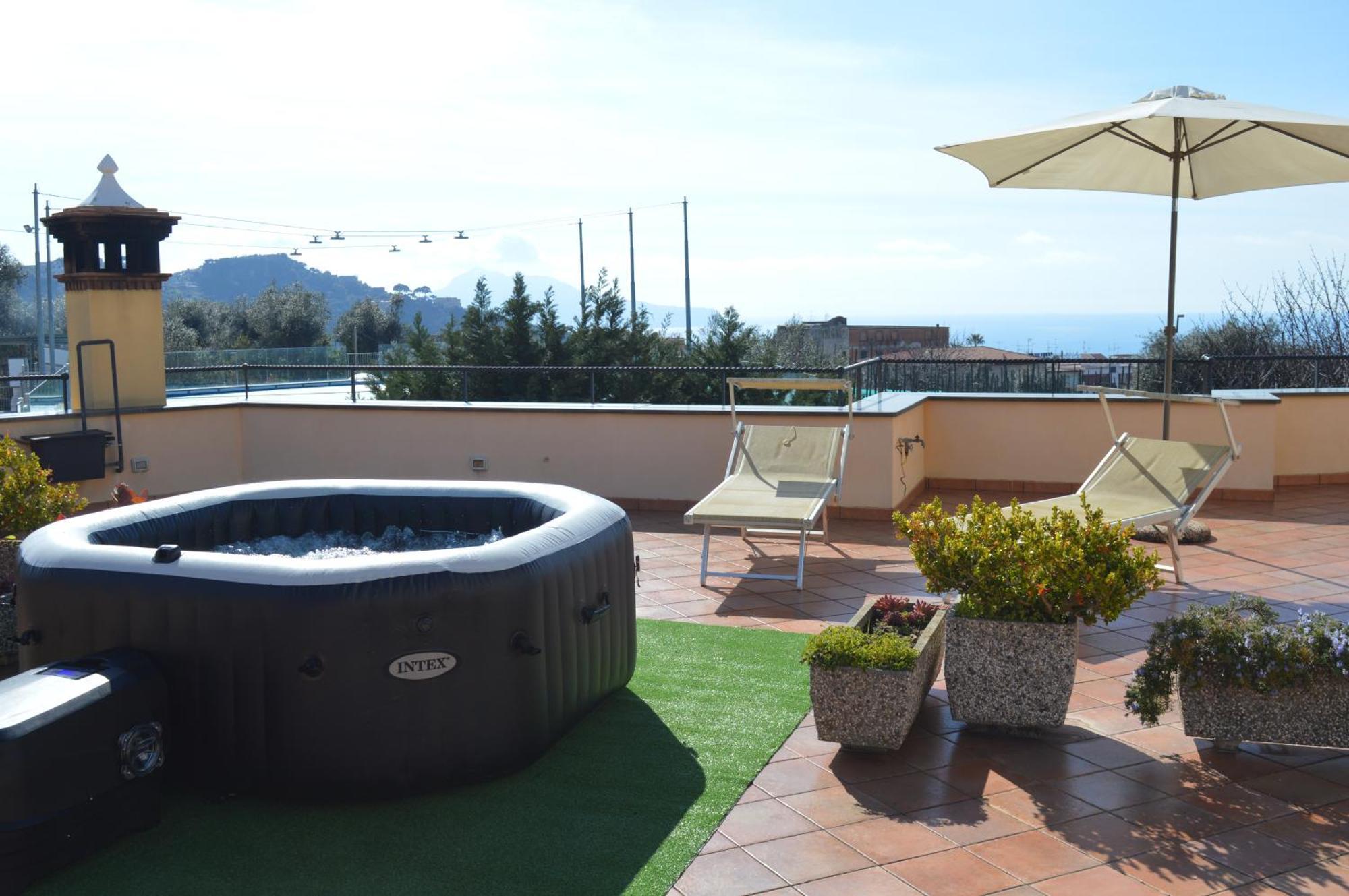 Mary'S Dream - Villa Overlooking Capri And Ischia In Sorrento Peninsula Massa Lubrense Exterior photo