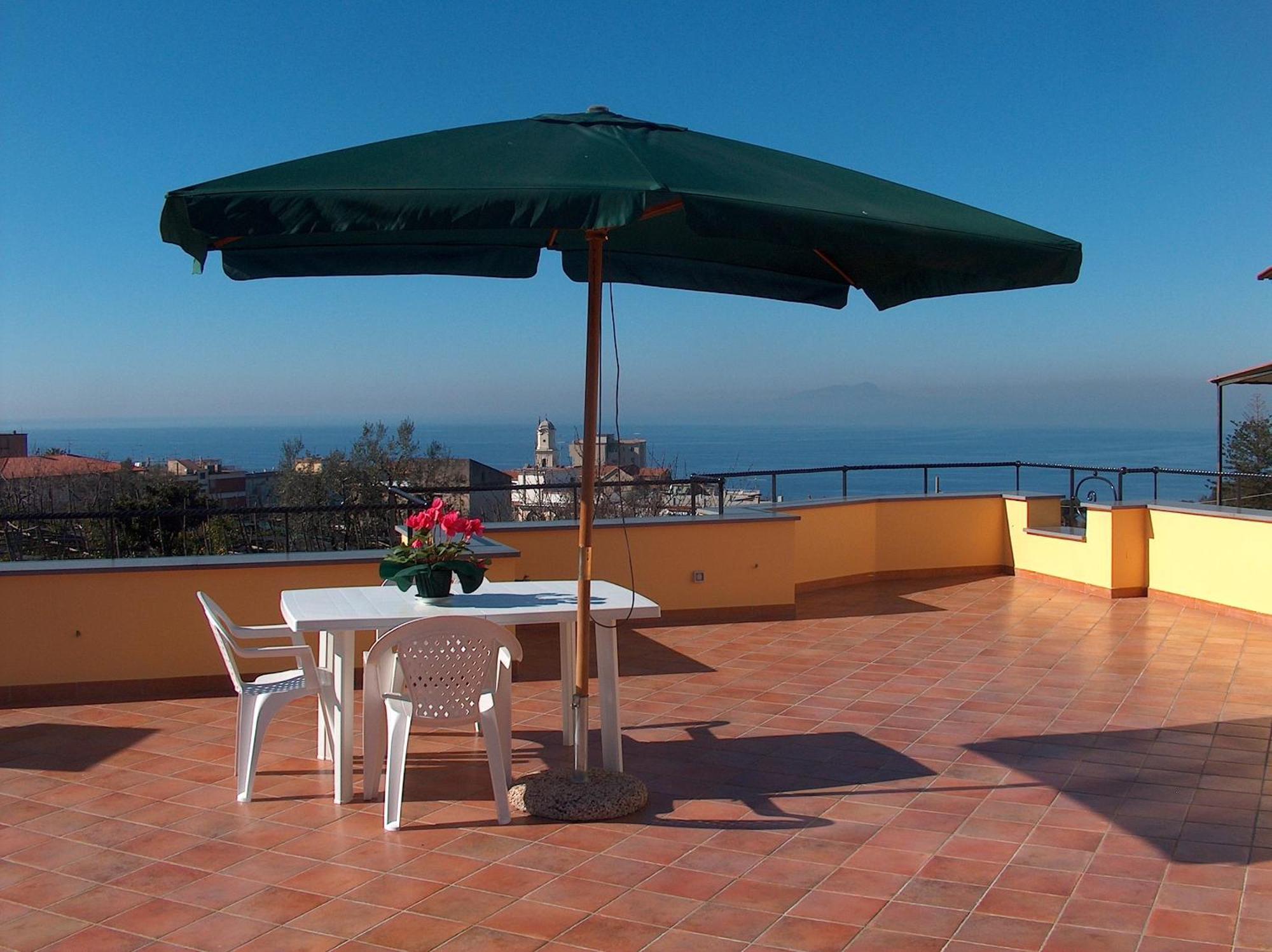 Mary'S Dream - Villa Overlooking Capri And Ischia In Sorrento Peninsula Massa Lubrense Exterior photo